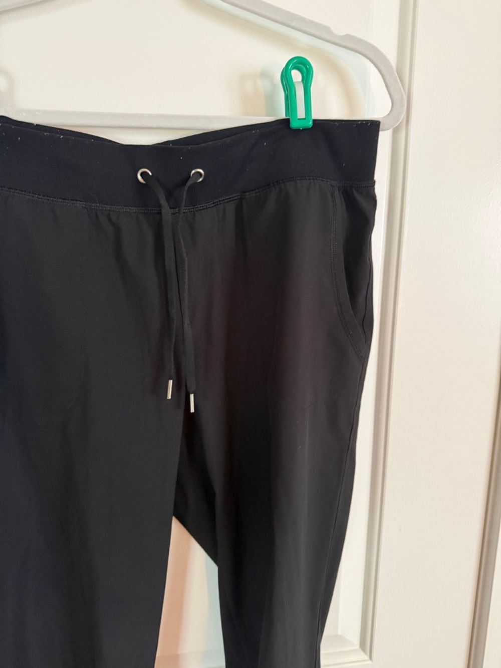 Black Drawstring Waist Joggers